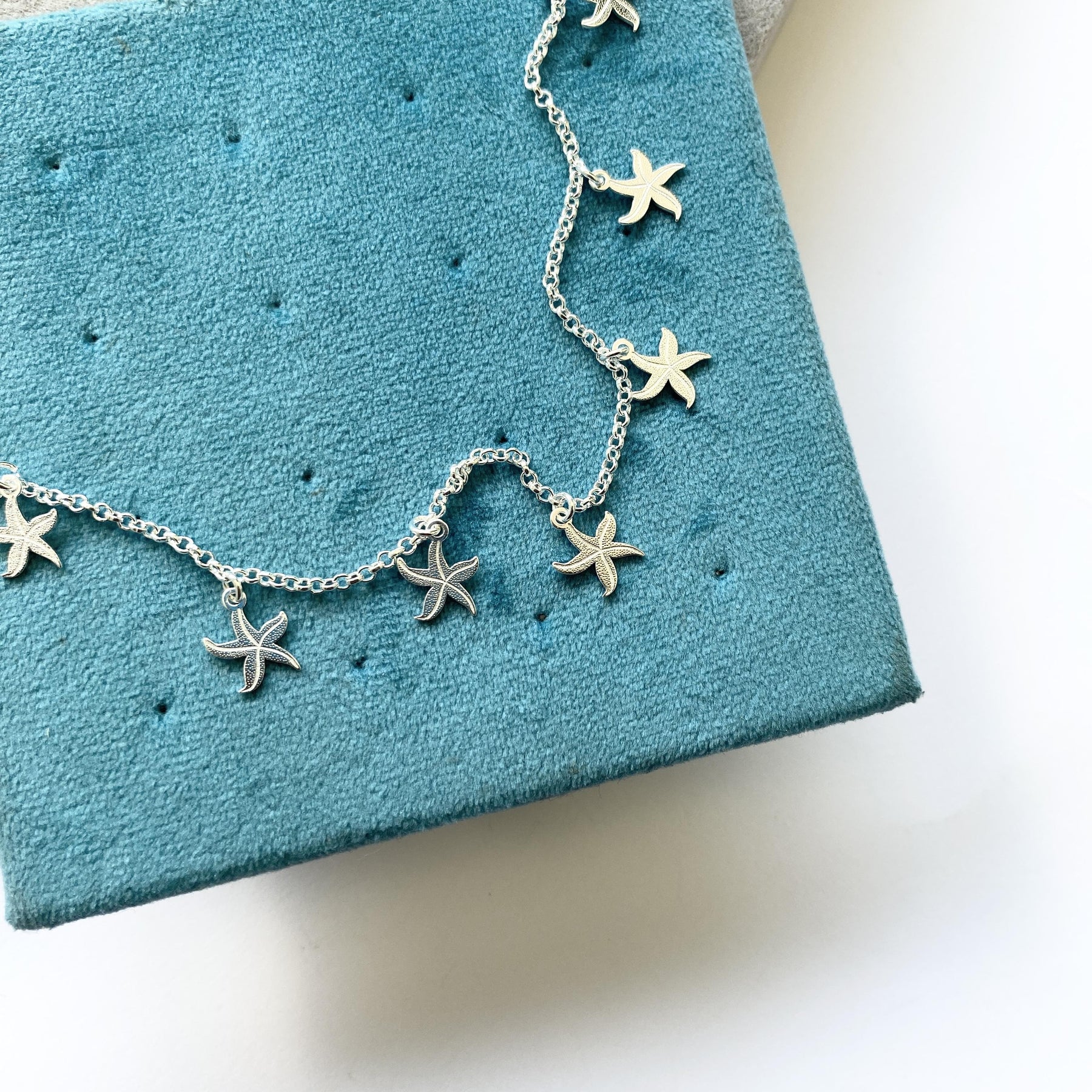 Choker Prata Estrelas do Mar