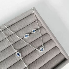 Pulseira Prata Greek Proteção Olho Grego Cílios Veneziana Cravejado